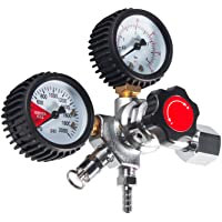 PERA Regulador de barril de cerveza de CO2 W21.8 EU para cerveza casera de borrador
